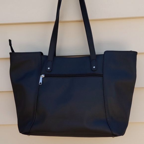 HEXAGONA PARIS Women's Black Tote Bag - OS - Picture 2 of 10